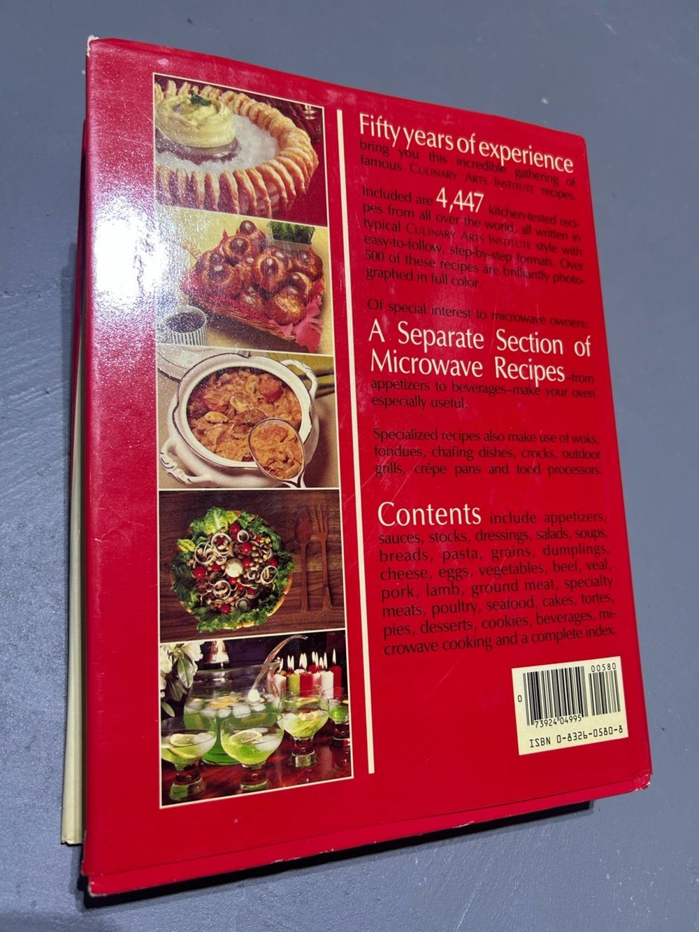 VINTAGE The Culinary Arts Institute Hard Cover Cookbook (Over 4,400 Recipes) - Picture 4 of 11